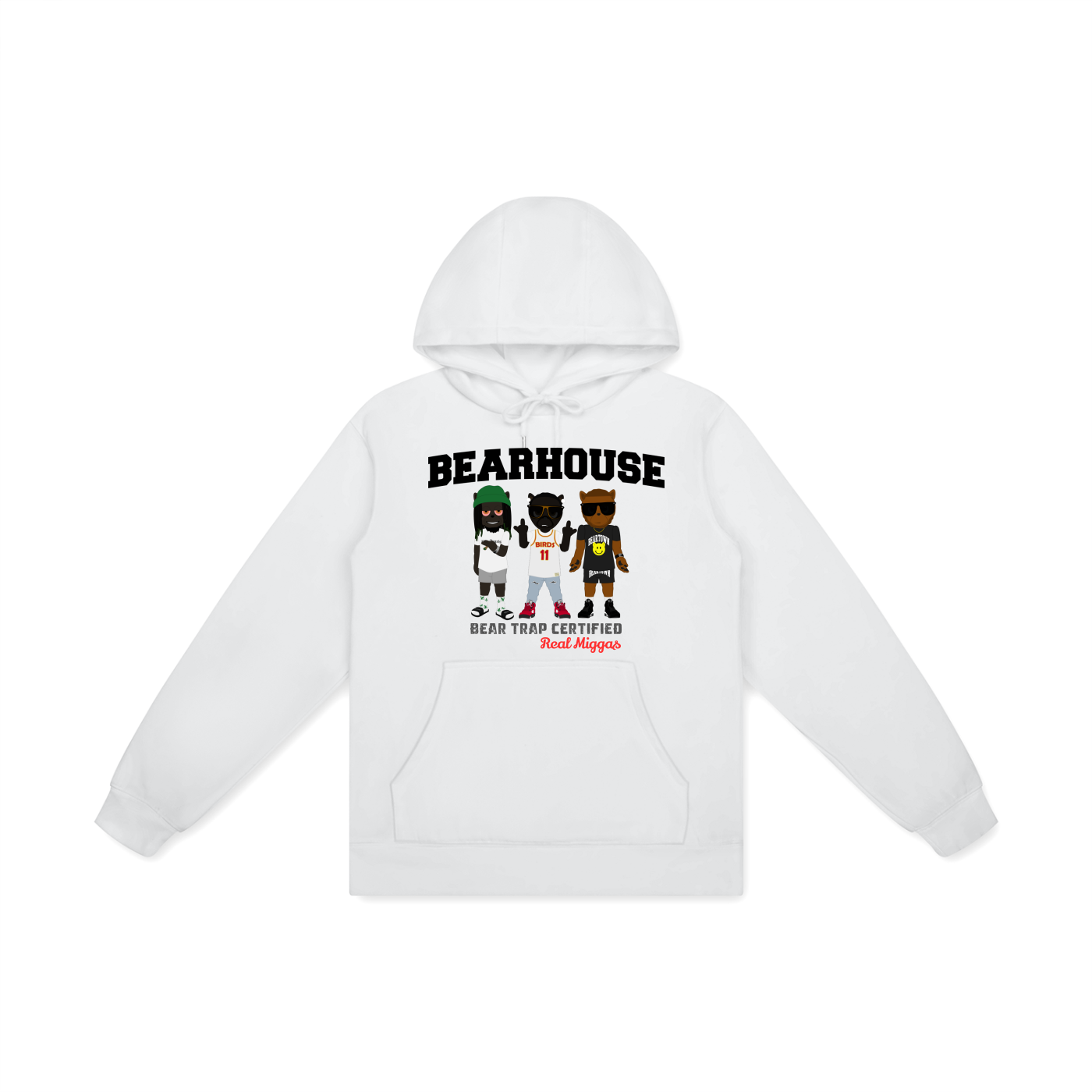 Bearhouse Real Miggas Basic Hoodie