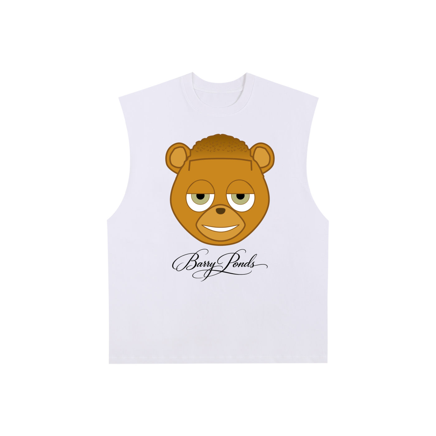 Honey Glazed Ahh - Raw Edge Tank Top