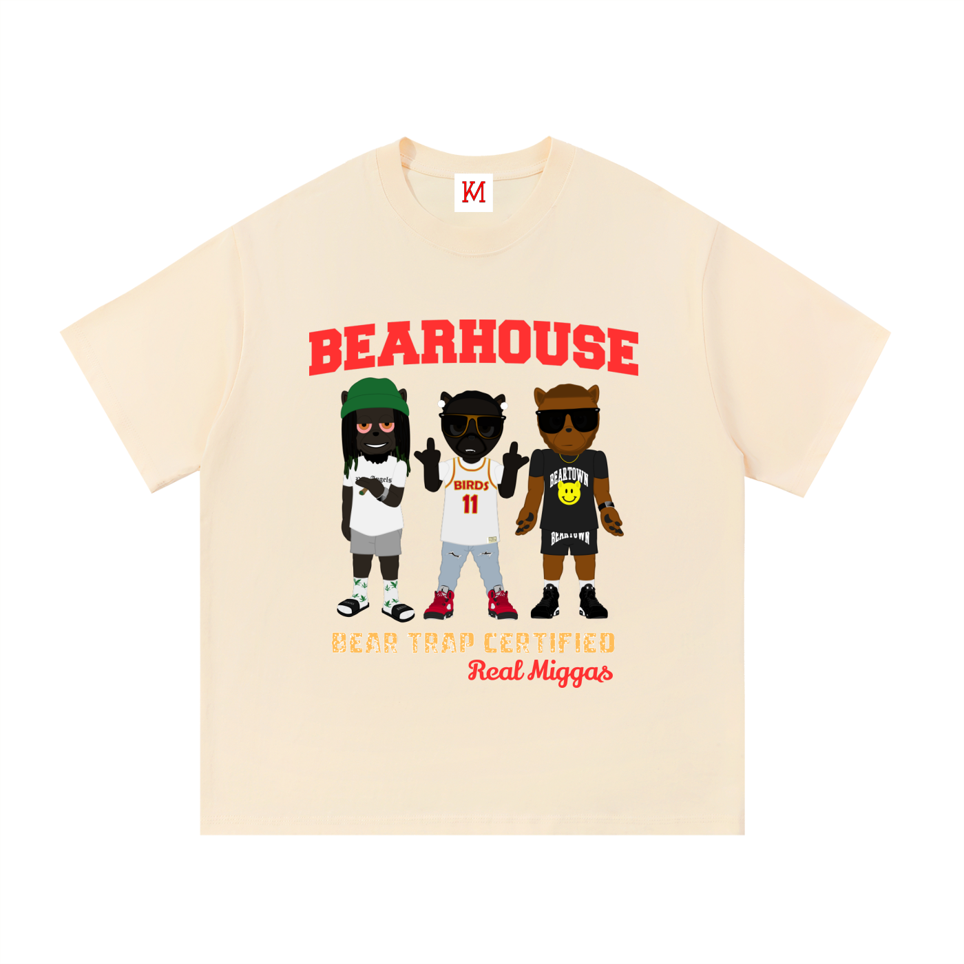Bearhouse Real Miggas Basic Tee