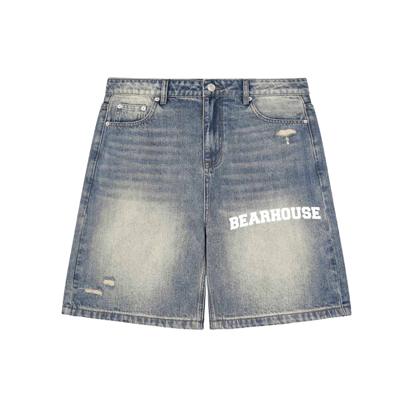 Bearhouse Distressed Shorts