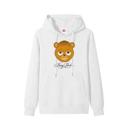 Honey Glazed Ahh - White Cotton Hoodie