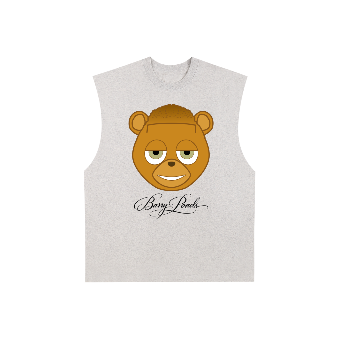 Honey Glazed Ahh - Raw Edge Tank Top