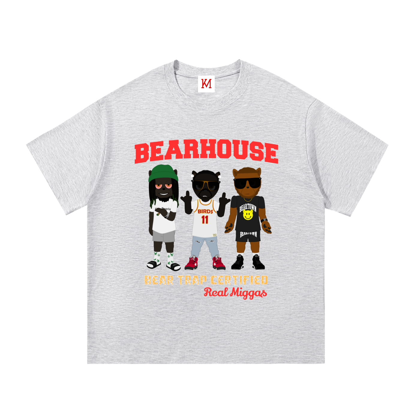 Bearhouse Real Miggas Basic Tee