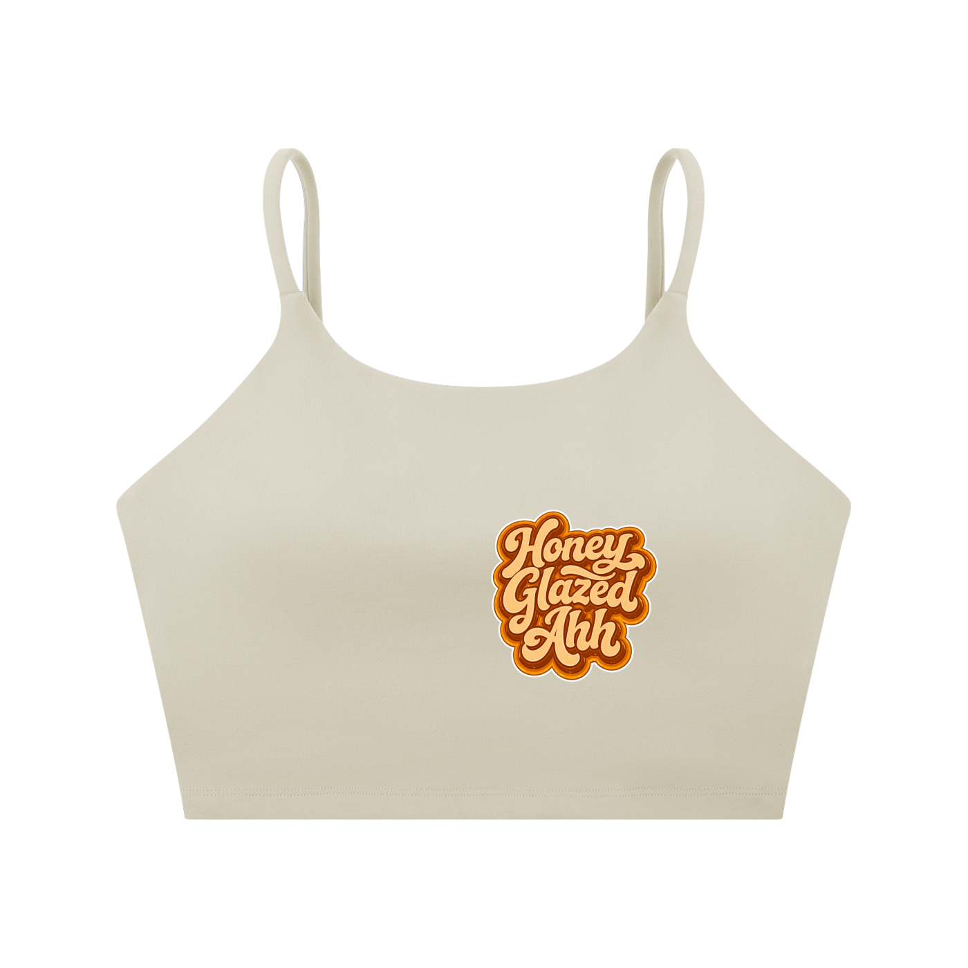 Honey Glazed Ahh - Yoga Sports Bra