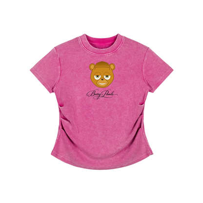 Honey Glazed Ahh - Bodycon Cotton T-Shirt