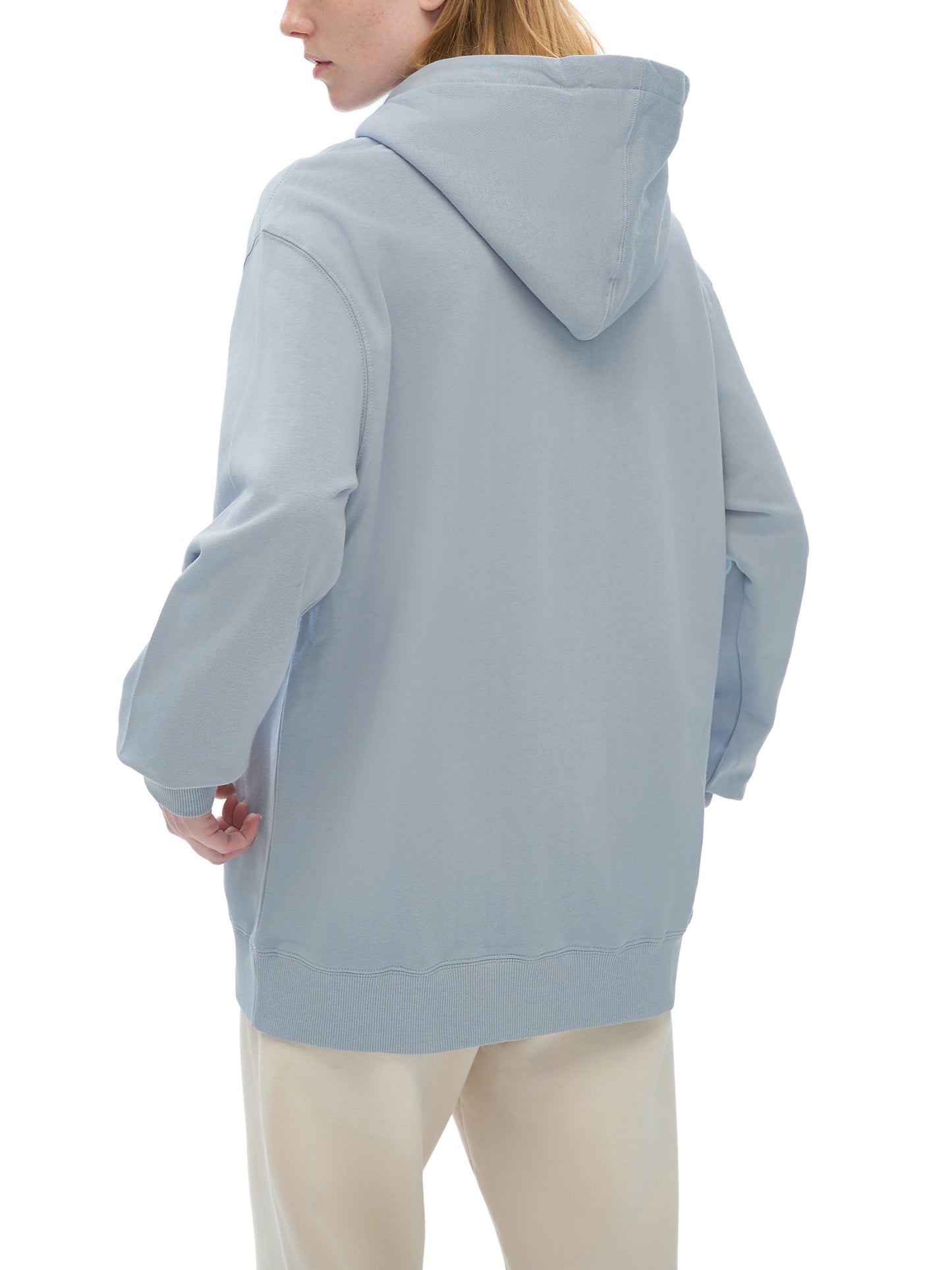 Honey Glazed Ahh - White Cotton Hoodie