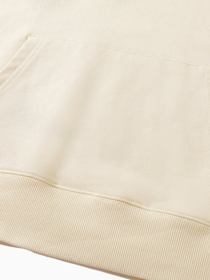 Honey Glazed Ahh - White Cotton Hoodie