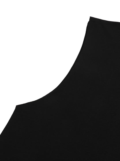 Honey Glazed Ahh - Raw Edge Tank Top