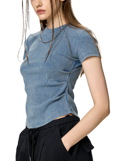 Honey Glazed Ahh - Bodycon Cotton T-Shirt