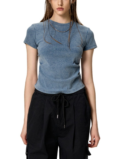Honey Glazed Ahh - Bodycon Cotton T-Shirt